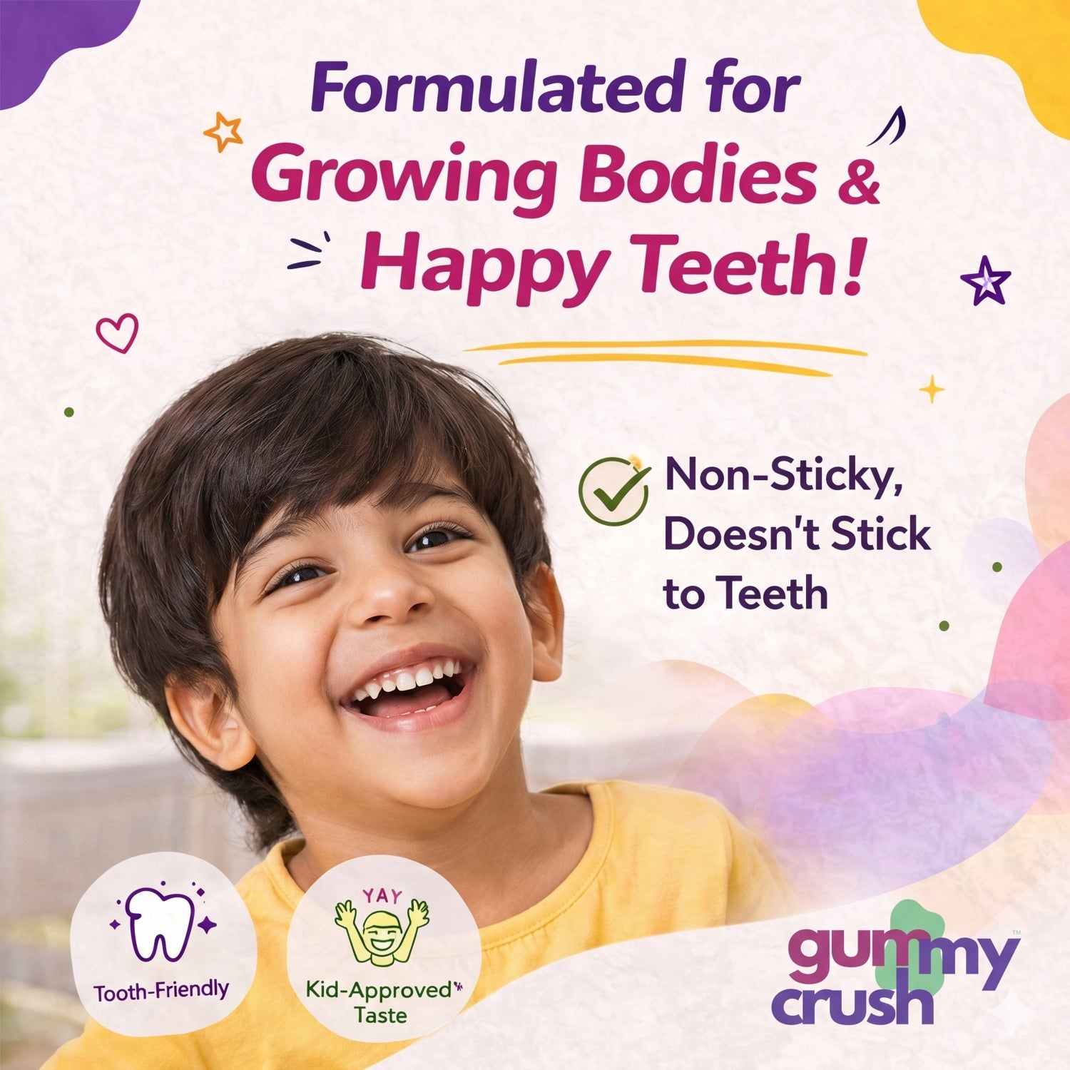 happy teeth kids multivitamin gummies